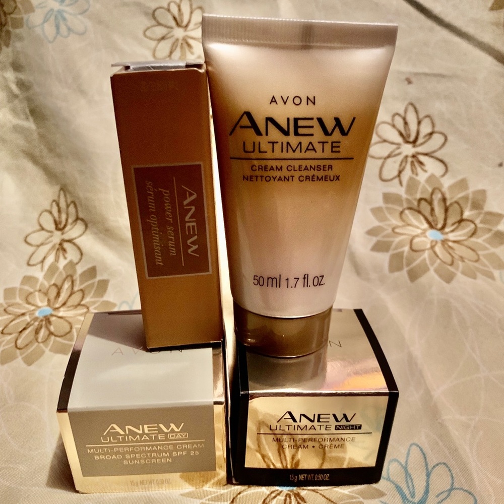 Anew unlimited travel size beauty products
